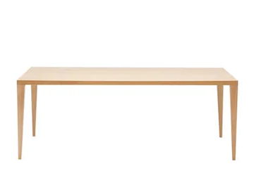 SISTEMA SP BM7165 - Beech table leg by Andreu World - view 2